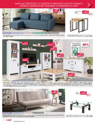 Salony Agata - gazetka promocyjna Gazetka od wtorku 29.04 do soboty 17.05 - strona 2