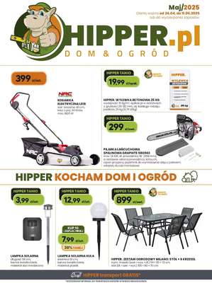 HIPPER.pl - gazetka promocyjna Gazetka od czwartku 24.04 do niedzieli 11.05