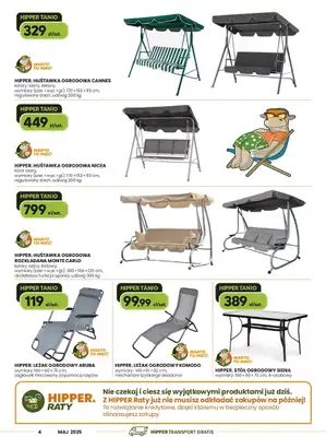 HIPPER.pl - gazetka promocyjna Gazetka od czwartku 24.04 do niedzieli 11.05 - strona 5 HIPPER.pl - gazetka promocyjna Gazetka od czwartku 24.04 do niedzieli 11.05 - strona 5