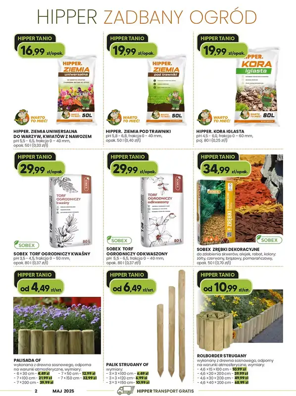 HIPPER.pl - gazetka promocyjna Gazetka od czwartku 24.04 do niedzieli 11.05 - strona 2