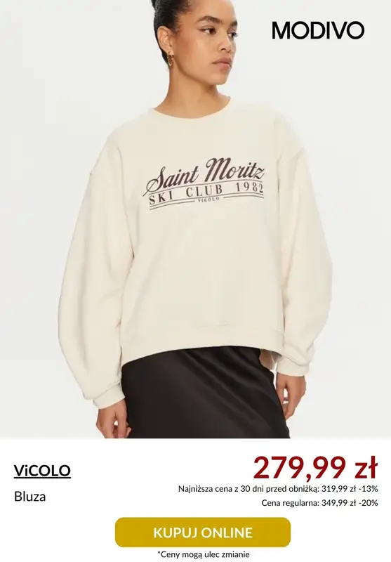 Modivo - gazetka promocyjna Extra -25% na wybrane produkty za wydane min. 429 zł od piątku 25.04 do niedzieli 04.05 - strona 10