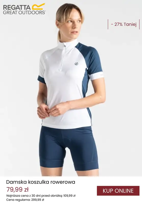 #Majówka - gazetka promocyjna Regatta | Damskie koszulki rowerowe od piątku 25.04  - strona 5