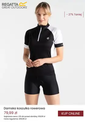 #Majówka - gazetka promocyjna Regatta | Damskie koszulki rowerowe od piątku 25.04  - strona 7