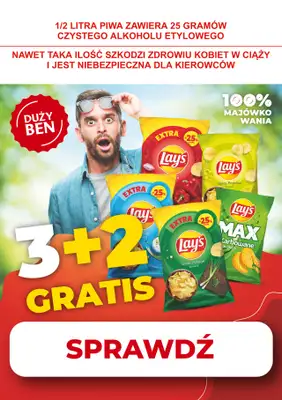 #Majówka - gazetka promocyjna Duży Ben I 100% majówkowania od piątku 25.04 do wtorku 06.05