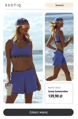 Esotiq - gazetka promocyjna Nowa kolekcja plażowa – odkryj trendy sezonu od piątku 25.04 do niedzieli 04.05 - strona 5 Esotiq - gazetka promocyjna Nowa kolekcja plażowa – odkryj trendy sezonu od piątku 25.04 do niedzieli 04.05 - strona 5