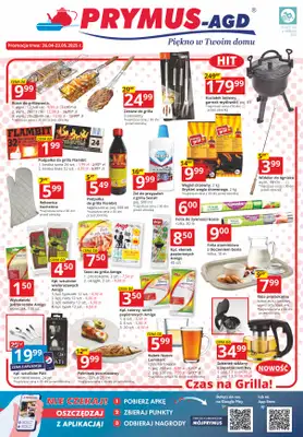 Prymus AGD - gazetka promocyjna Gazetka od soboty 26.04 do piątku 23.05