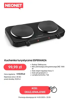 NEONET - gazetka promocyjna Majowe okazje cenowe od piątku 25.04 do środy 14.05 - strona 4