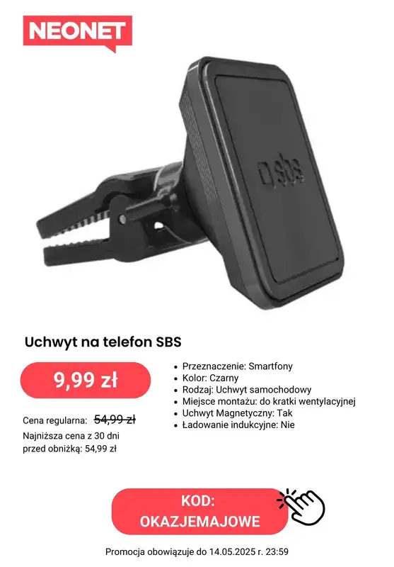 NEONET - gazetka promocyjna Majowe okazje cenowe od piątku 25.04 do środy 14.05 - strona 3