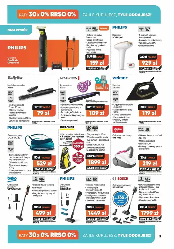 Max Elektro - gazetka promocyjna Gazetka od wtorku 29.04 do środy 28.05 - strona 3