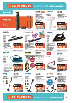 Max Elektro - gazetka promocyjna Gazetka od wtorku 29.04 do środy 28.05 - strona 3 Max Elektro - gazetka promocyjna Gazetka od wtorku 29.04 do środy 28.05 - strona 3