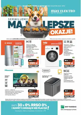 Max Elektro - gazetka promocyjna Gazetka od wtorku 29.04 do środy 28.05 Max Elektro - gazetka promocyjna Gazetka od wtorku 29.04 do środy 28.05