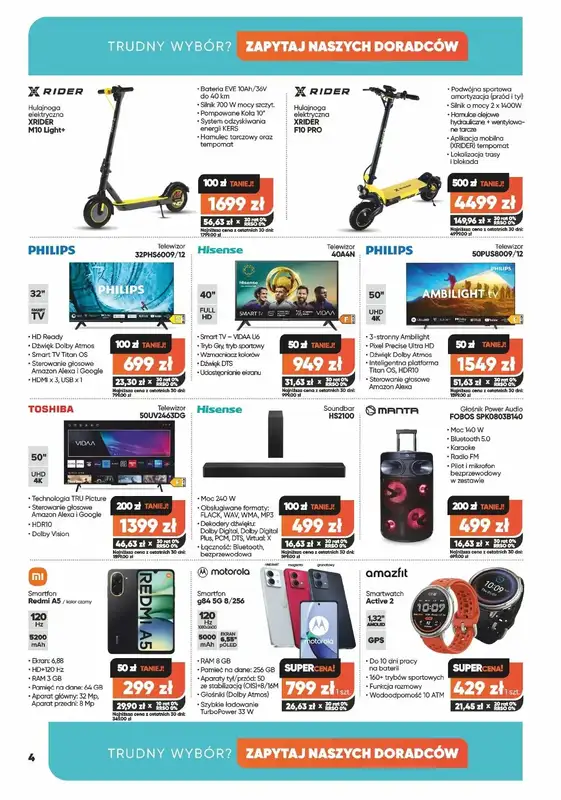 Max Elektro - gazetka promocyjna Gazetka od wtorku 29.04 do środy 28.05 - strona 4