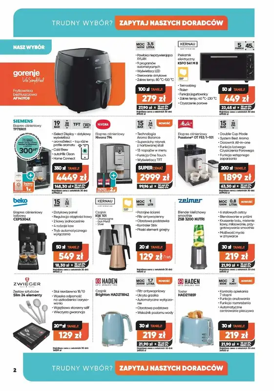 Max Elektro - gazetka promocyjna Gazetka od wtorku 29.04 do środy 28.05 - strona 2