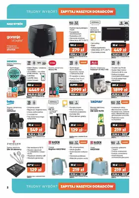 Max Elektro - gazetka promocyjna Gazetka od wtorku 29.04 do środy 28.05 - strona 2 Max Elektro - gazetka promocyjna Gazetka od wtorku 29.04 do środy 28.05 - strona 2