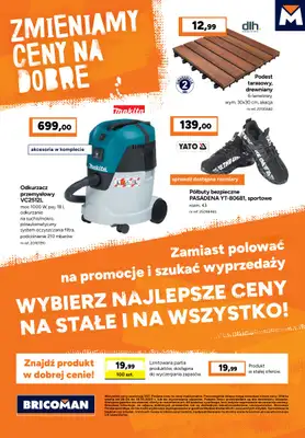 Bricoman - gazetka promocyjna Gazetka od poniedziałku 28.04 do niedzieli 18.05 - strona 12