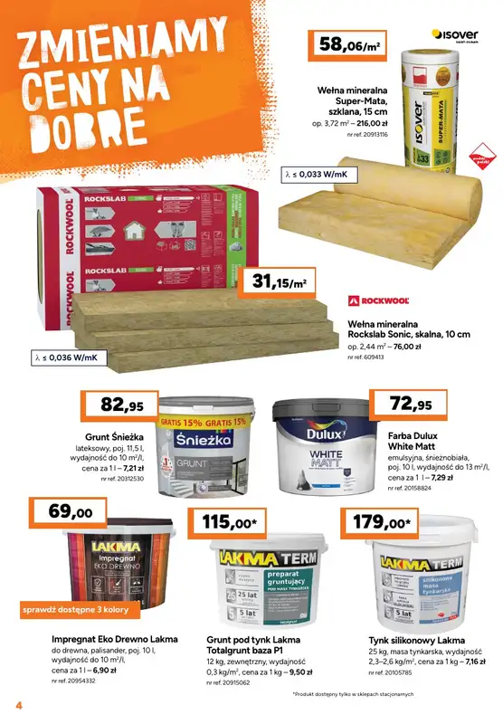 Bricoman - gazetka promocyjna Gazetka od poniedziałku 28.04 do niedzieli 18.05 - strona 4