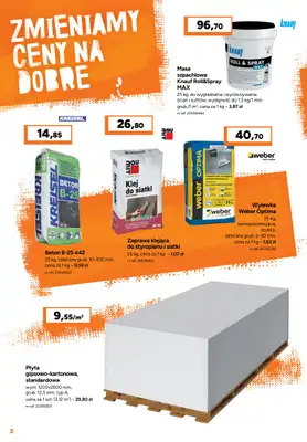 Bricoman - gazetka promocyjna Gazetka od poniedziałku 28.04 do niedzieli 18.05 - strona 2