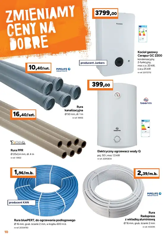 Bricoman - gazetka promocyjna Gazetka od poniedziałku 28.04 do niedzieli 18.05 - strona 10