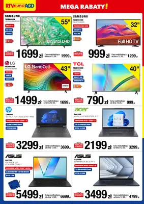 RTV EURO AGD - gazetka promocyjna WIELKIE OTWARCIE! PH MULTIBOX, GŁOGÓW od środy 07.05 do soboty 10.05 - strona 2 RTV EURO AGD - gazetka promocyjna WIELKIE OTWARCIE! PH MULTIBOX, GŁOGÓW od środy 07.05 do soboty 10.05 - strona 2