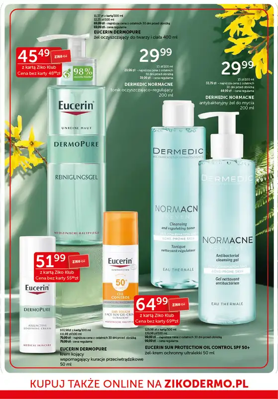 Ziko Dermo - gazetka promocyjna Gazetka od środy 30.04 do środy 14.05 - strona 18