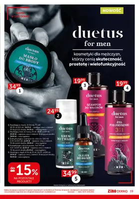Ziko Dermo - gazetka promocyjna Gazetka od środy 30.04 do środy 14.05 - strona 19 Ziko Dermo - gazetka promocyjna Gazetka od środy 30.04 do środy 14.05 - strona 19