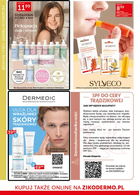 Ziko Dermo - gazetka promocyjna Gazetka od środy 30.04 do środy 14.05 - strona 20