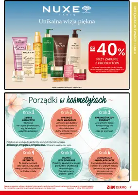 Ziko Dermo - gazetka promocyjna Gazetka od środy 30.04 do środy 14.05 - strona 7 Ziko Dermo - gazetka promocyjna Gazetka od środy 30.04 do środy 14.05 - strona 7