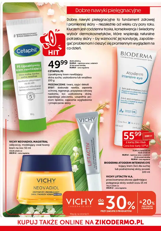 Ziko Dermo - gazetka promocyjna Gazetka od środy 30.04 do środy 14.05 - strona 2