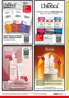 Ziko Dermo - gazetka promocyjna Gazetka od środy 30.04 do środy 14.05 - strona 15 Ziko Dermo - gazetka promocyjna Gazetka od środy 30.04 do środy 14.05 - strona 15
