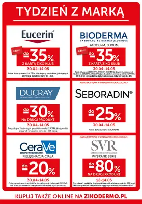 Ziko Dermo - gazetka promocyjna Gazetka od środy 30.04 do środy 14.05 - strona 22 Ziko Dermo - gazetka promocyjna Gazetka od środy 30.04 do środy 14.05 - strona 22