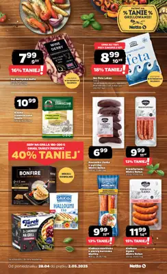 #Majówka - gazetka promocyjna Netto | Promocje na majówkę w Netto! od wtorku 29.04 do piątku 02.05 - strona 4 #Majówka - gazetka promocyjna Netto | Promocje na majówkę w Netto! od wtorku 29.04 do piątku 02.05 - strona 4