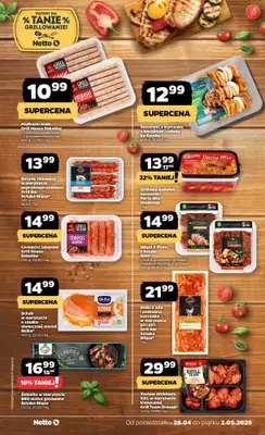 #Majówka - gazetka promocyjna Netto | Promocje na majówkę w Netto! od wtorku 29.04 do piątku 02.05 - strona 3 #Majówka - gazetka promocyjna Netto | Promocje na majówkę w Netto! od wtorku 29.04 do piątku 02.05 - strona 3