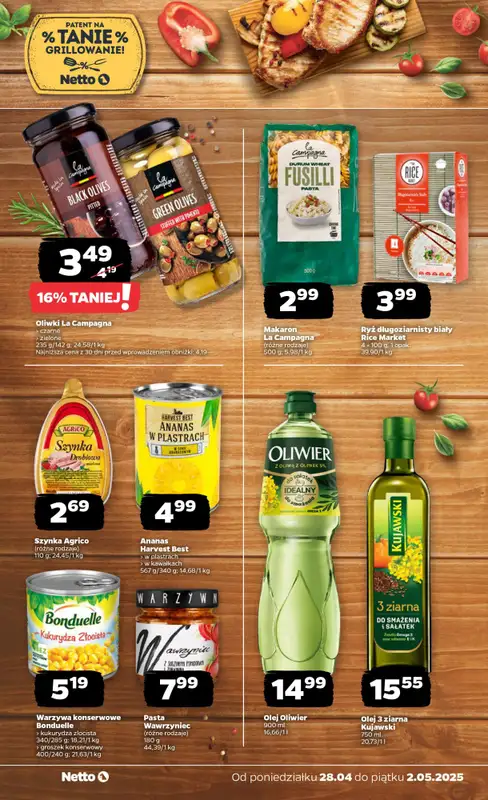 #Majówka - gazetka promocyjna Netto | Promocje na majówkę w Netto! od wtorku 29.04 do piątku 02.05 - strona 5