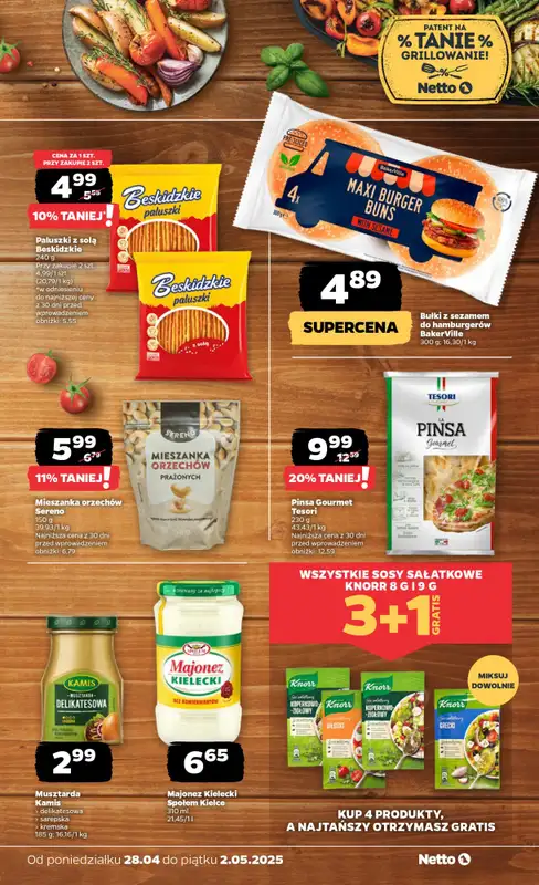 #Majówka - gazetka promocyjna Netto | Promocje na majówkę w Netto! od wtorku 29.04 do piątku 02.05 - strona 6