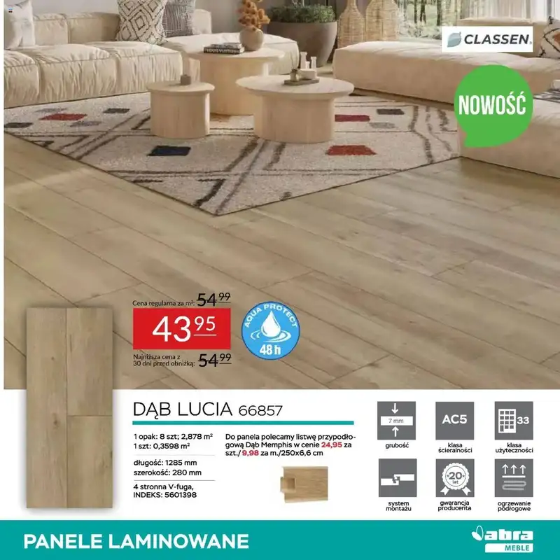 Abra Meble - gazetka promocyjna Rabaty na panele, lamele i kamienie od wtorku 29.04 do czwartku 15.05 - strona 5