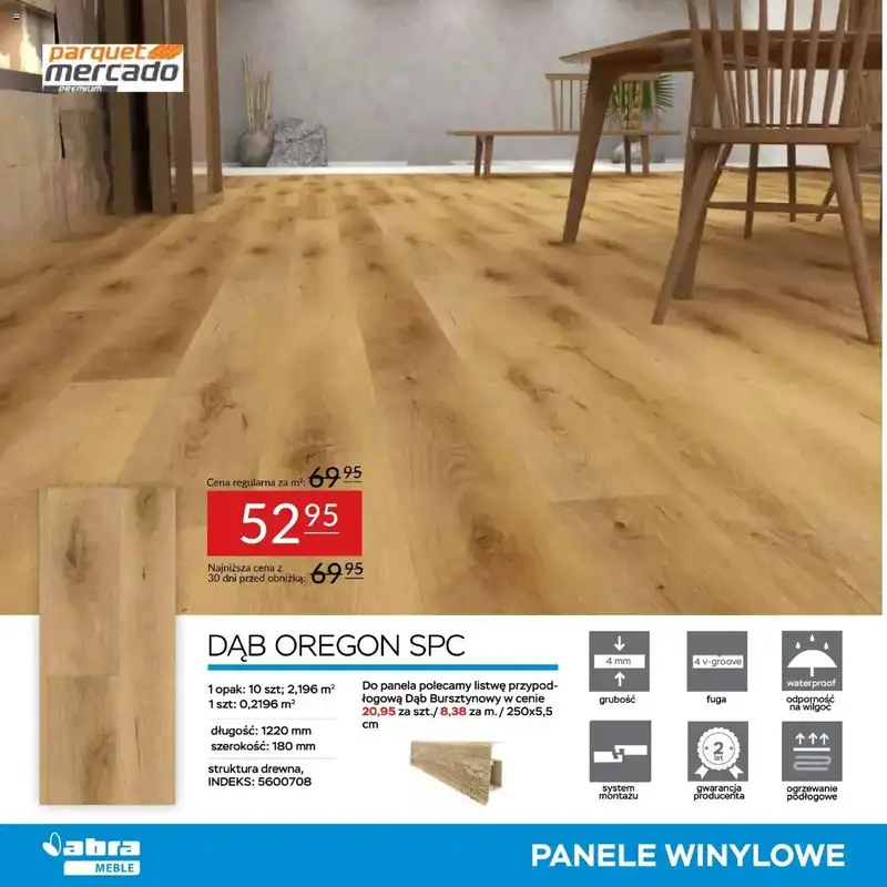 Abra Meble - gazetka promocyjna Rabaty na panele, lamele i kamienie od wtorku 29.04 do czwartku 15.05 - strona 8