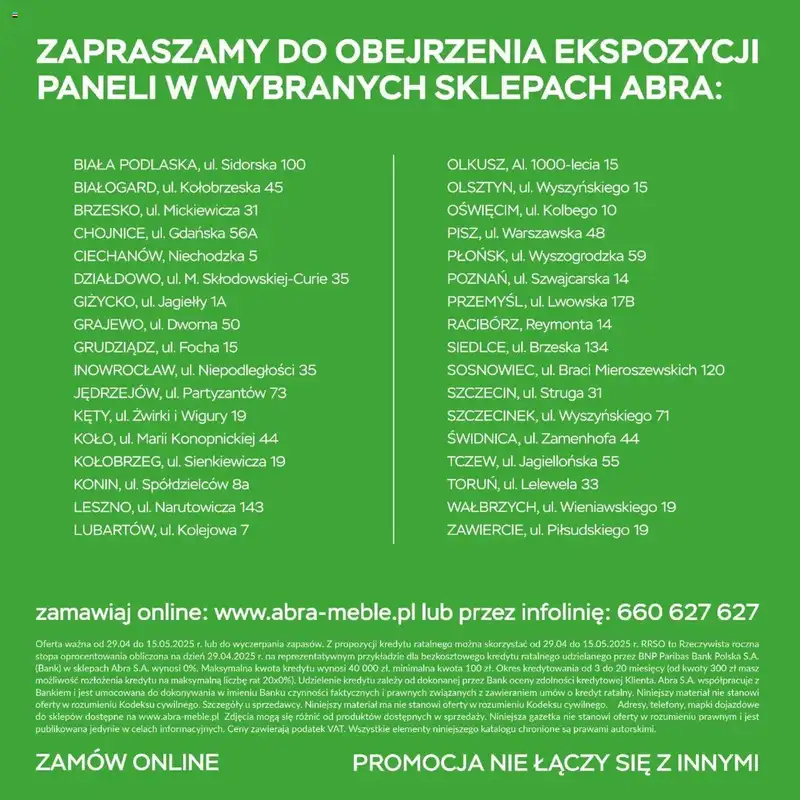 Abra Meble - gazetka promocyjna Rabaty na panele, lamele i kamienie od wtorku 29.04 do czwartku 15.05 - strona 18