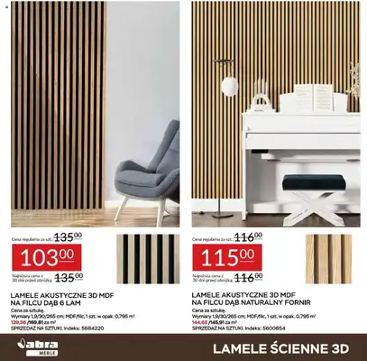 Abra Meble - gazetka promocyjna Rabaty na panele, lamele i kamienie od wtorku 29.04 do czwartku 15.05 - strona 12