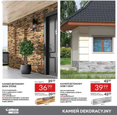 Abra Meble - gazetka promocyjna Rabaty na panele, lamele i kamienie od wtorku 29.04 do czwartku 15.05 - strona 14