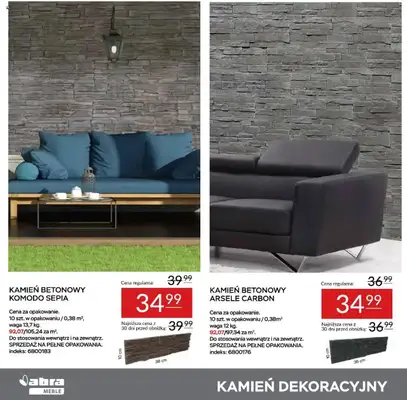 Abra Meble - gazetka promocyjna Rabaty na panele, lamele i kamienie od wtorku 29.04 do czwartku 15.05 - strona 16