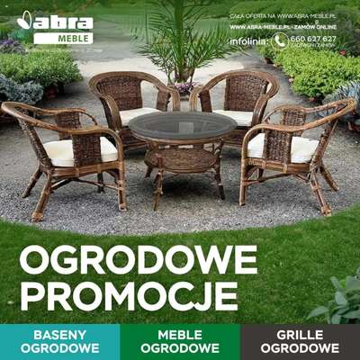 Abra Meble - gazetka promocyjna Ogrodowe promocje od wtorku 29.04 do wtorku 20.05