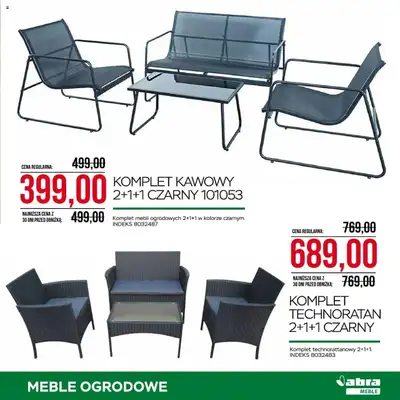 Abra Meble - gazetka promocyjna Ogrodowe promocje od wtorku 29.04 do wtorku 20.05 - strona 11