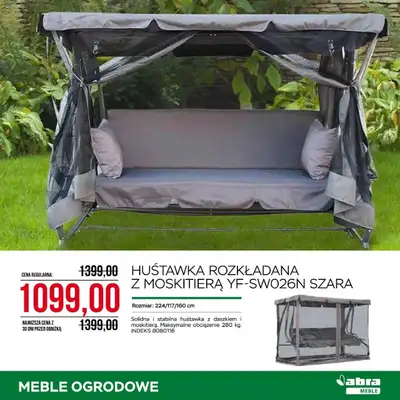 Abra Meble - gazetka promocyjna Ogrodowe promocje od wtorku 29.04 do wtorku 20.05 - strona 19
