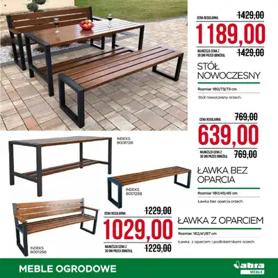 Abra Meble - gazetka promocyjna Ogrodowe promocje od wtorku 29.04 do wtorku 20.05 - strona 15