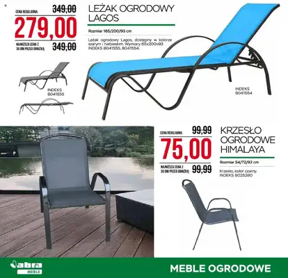 Abra Meble - gazetka promocyjna Ogrodowe promocje od wtorku 29.04 do wtorku 20.05 - strona 8