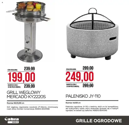 Abra Meble - gazetka promocyjna Ogrodowe promocje od wtorku 29.04 do wtorku 20.05 - strona 20