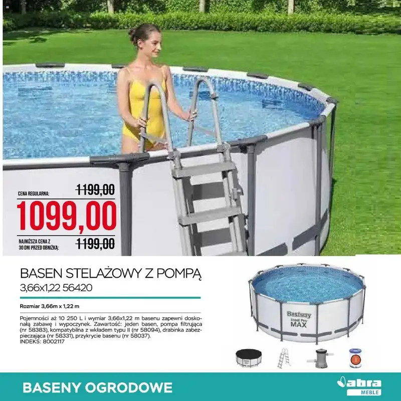 Abra Meble - gazetka promocyjna Ogrodowe promocje od wtorku 29.04 do wtorku 20.05 - strona 3