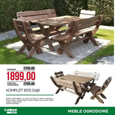 Abra Meble - gazetka promocyjna Ogrodowe promocje od wtorku 29.04 do wtorku 20.05 - strona 14