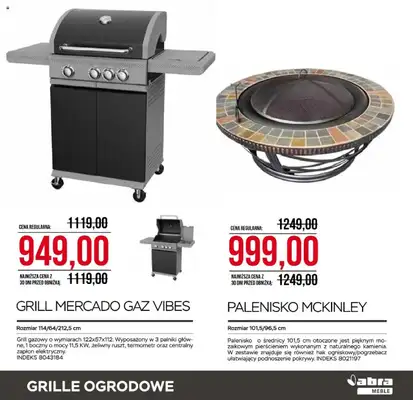Abra Meble - gazetka promocyjna Ogrodowe promocje od wtorku 29.04 do wtorku 20.05 - strona 21