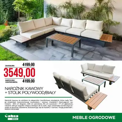 Abra Meble - gazetka promocyjna Ogrodowe promocje od wtorku 29.04 do wtorku 20.05 - strona 16